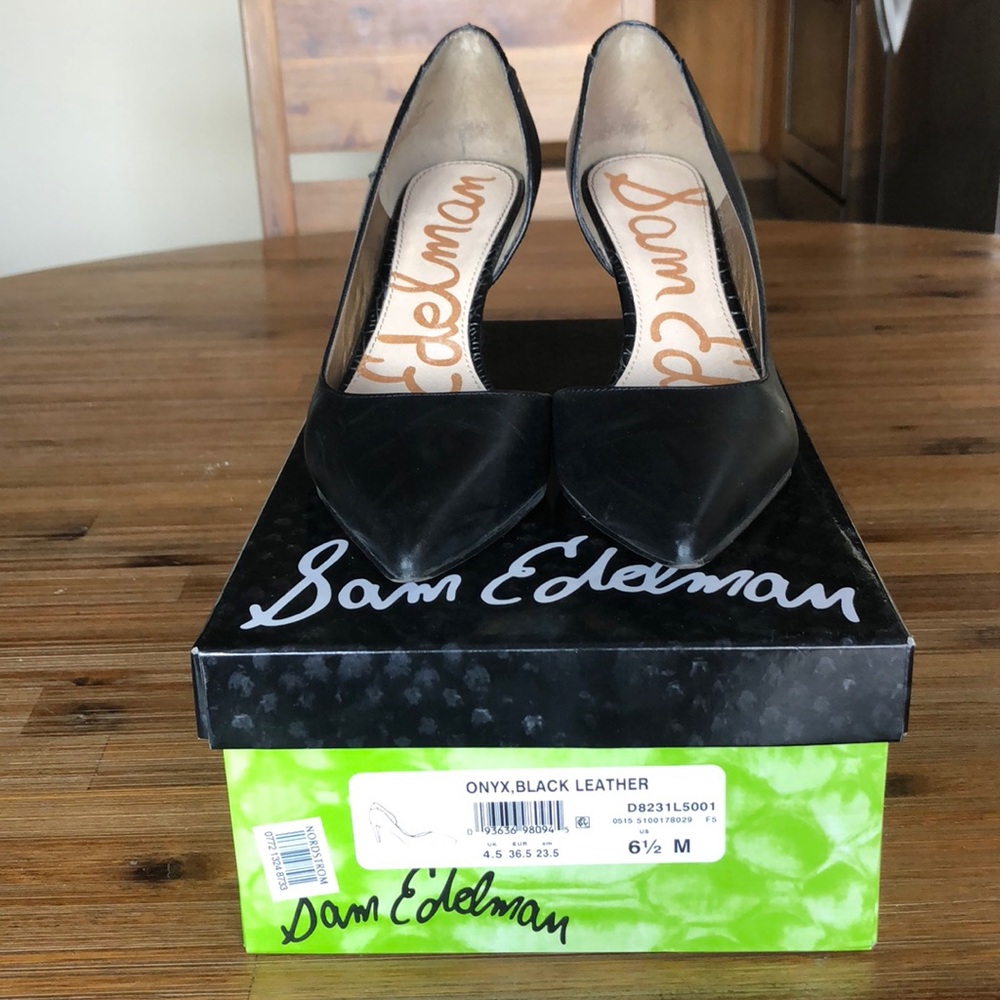 Sam Edelman Onyx Pointed Toe Pump